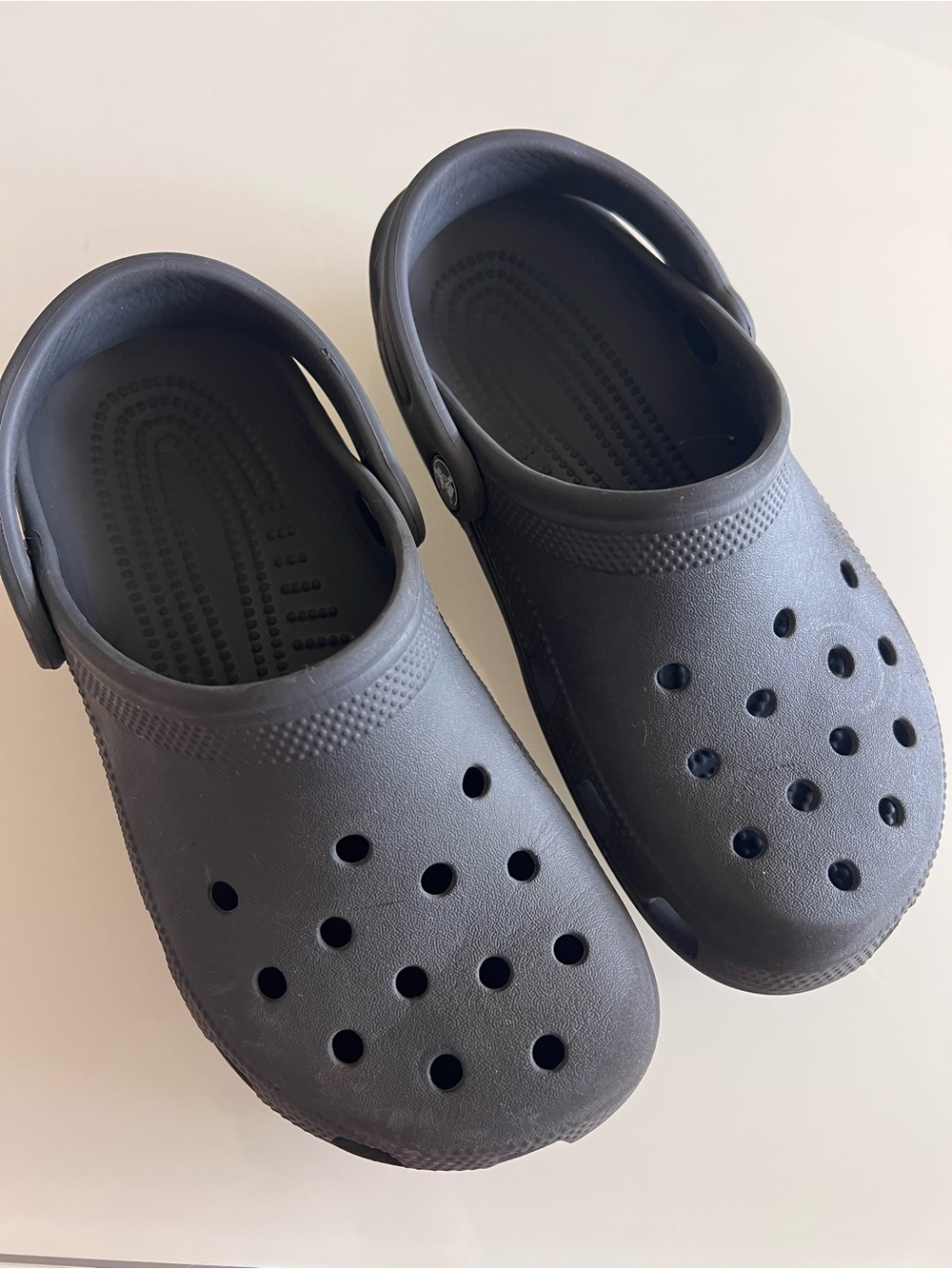 CROCS Classic Clog Black Comfort Slip On Garden Water Shoes 5 7